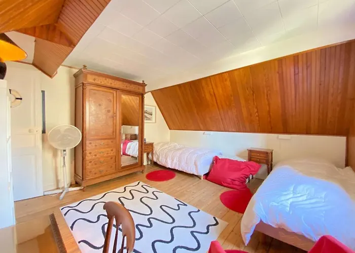 Apartment Duplex 5 Pieces, 6 Couchages Au Coeur De Avec Terrasse, Parking Et Tous Commerces A Pied - Fr-1-245-71 *